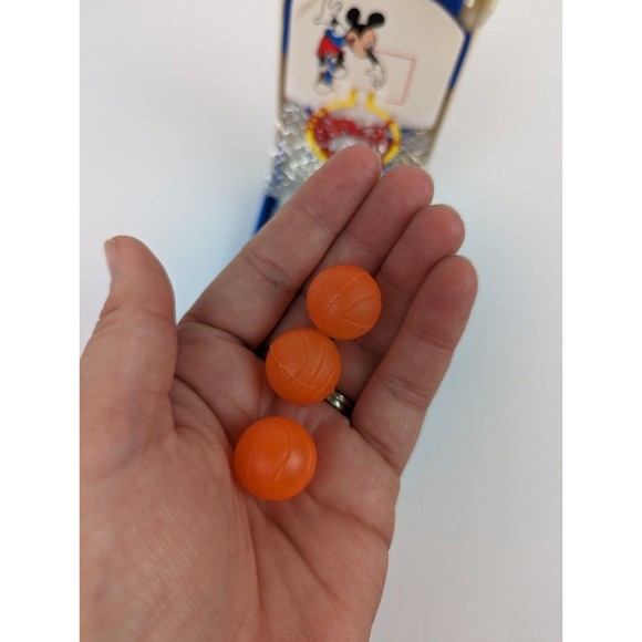Disney Mickey Mouse Portable Basketball 1996 Vintage Avon Travel Toy With Box - Picture 5 of 10